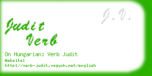 judit verb business card